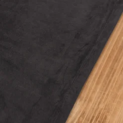 Magma Tischläufer Samt uni anthrazit 40x145cm