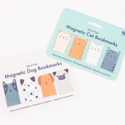 Magnetische Lesezeichen Hunde mehrfarbig 4 Stück 4,2x2,3cm