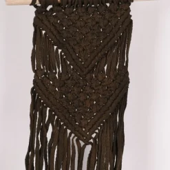 Makramee Wandhänger Boho Chic braun 24x48cm