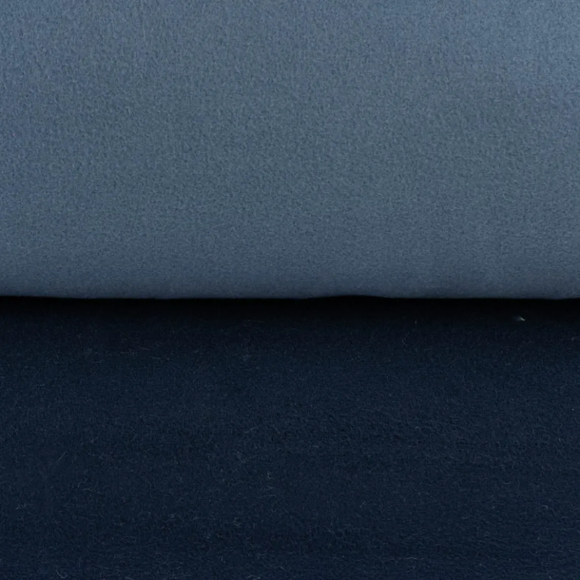 Mantelstoff Softcoat uni jeansblau 1,50m Breite