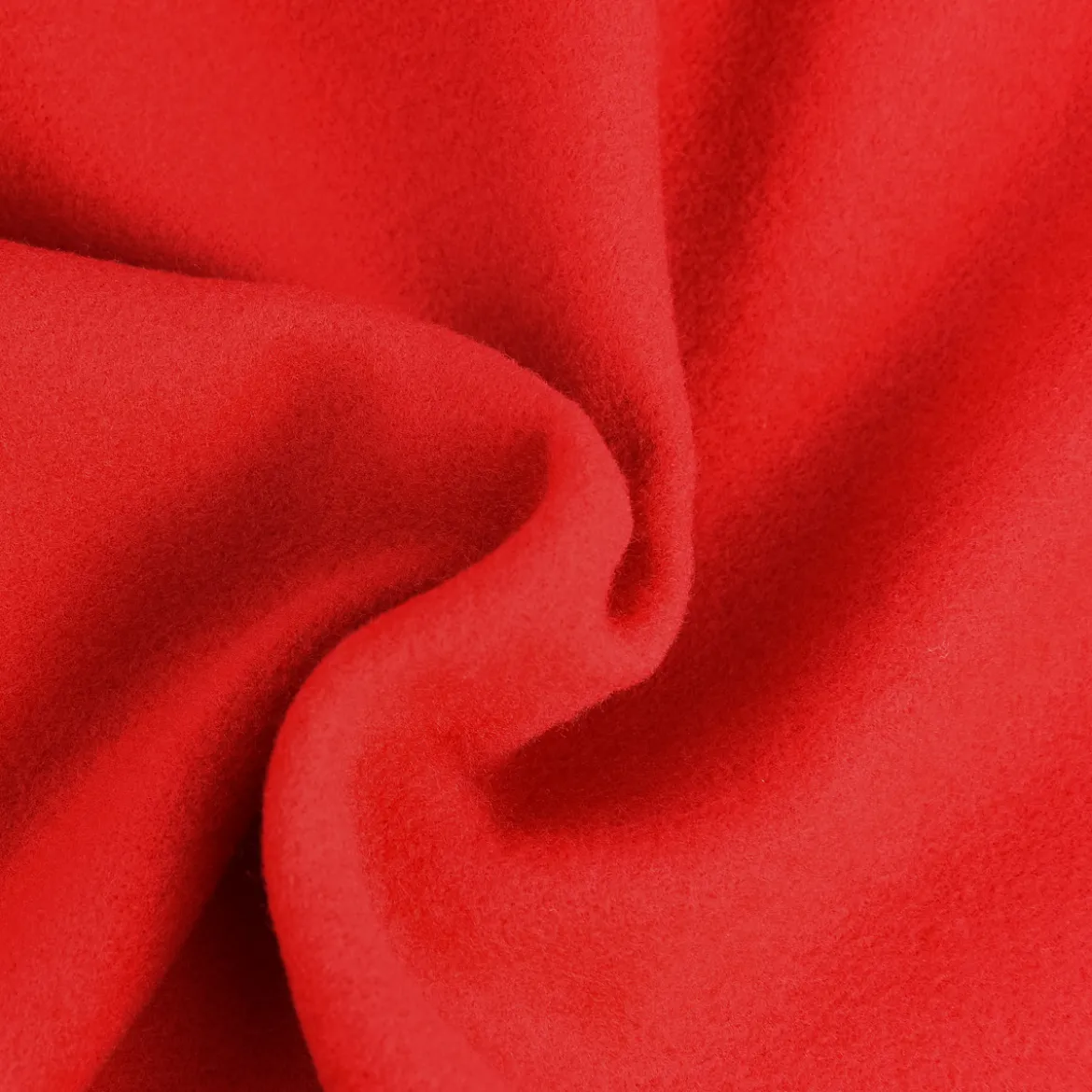 Mantelstoff Softcoat uni rot