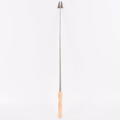 Marshmallow-Stick teleskopisch mit Holzgriff 18-80cm