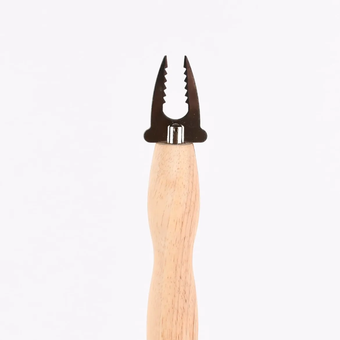 Marshmallow-Stick teleskopisch mit Holzgriff 18-80cm