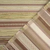 Möbelstoff Bezugsstoff Chenille KRUMBACH Streifen grün beige 140cm Breite