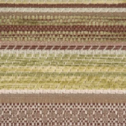 Möbelstoff Bezugsstoff Chenille KRUMBACH Streifen grün beige 140cm Breite