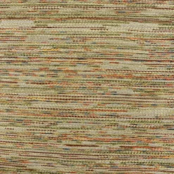 Möbelstoff Bezugsstoff GERLOS Streifen Chenille grün bunt