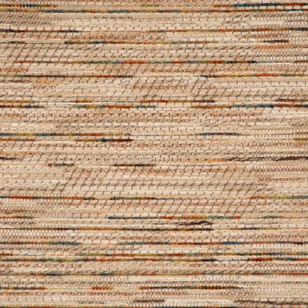 Möbelstoff Bezugsstoff GERLOS Streifen Chenille beige bunt 140cm