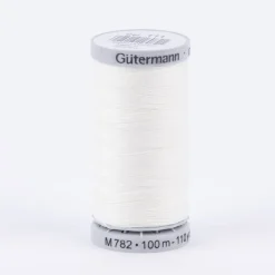 Möbelstoffgarn Nähfaden Nähgarn Extra Stark Gütermann Farbnr. 111 creme 100 Meter/Spule