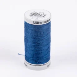 Möbelstoffgarn Nähfaden Nähgarn Extra Stark Gütermann Farbnr. 214 blau 100 Meter/Spule
