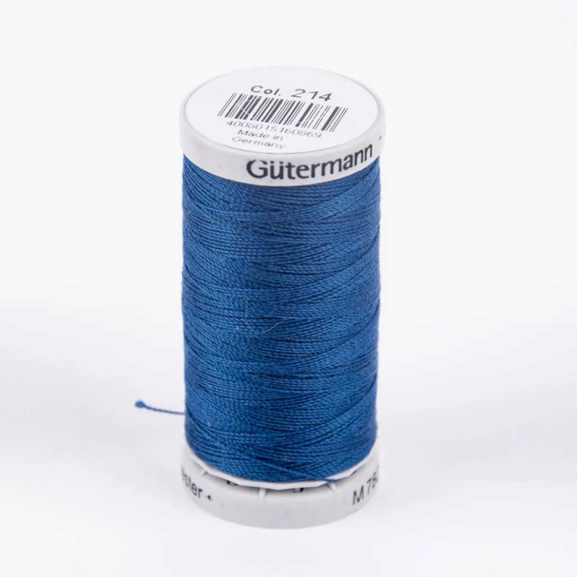 Möbelstoffgarn Nähfaden Nähgarn Extra Stark Gütermann Farbnr. 214 blau 100 Meter/Spule