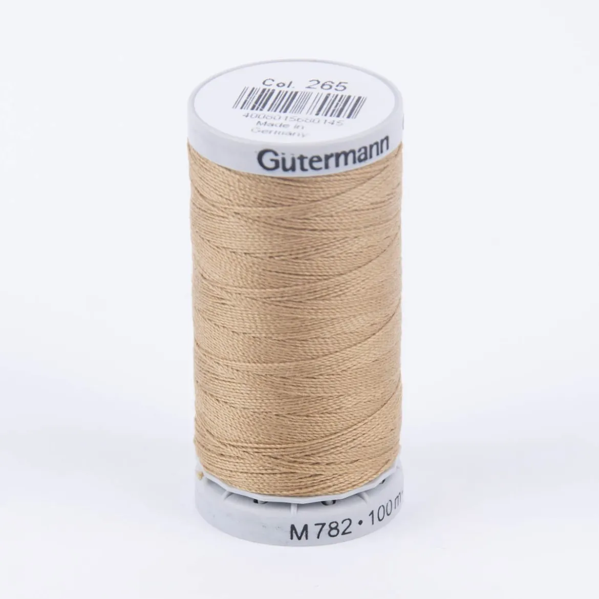 Möbelstoffgarn Nähfaden Nähgarn Extra Stark Gütermann Farbnr. 265 camel 100 Meter/Spule