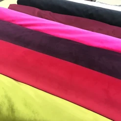Möbelstoff Polsterstoff Bezugstoff Samtstoff Samt pink 1,40m breit