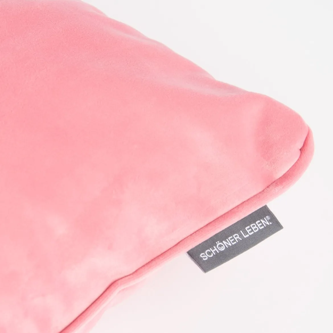 Möbelstoff Polsterstoff Bezugstoff Samtstoff Samt pastell rosa 1,40m breit