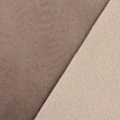 Möbelstoff Polsterstoff Bezugstoff Samtstoff Samt taupe 140cm breit