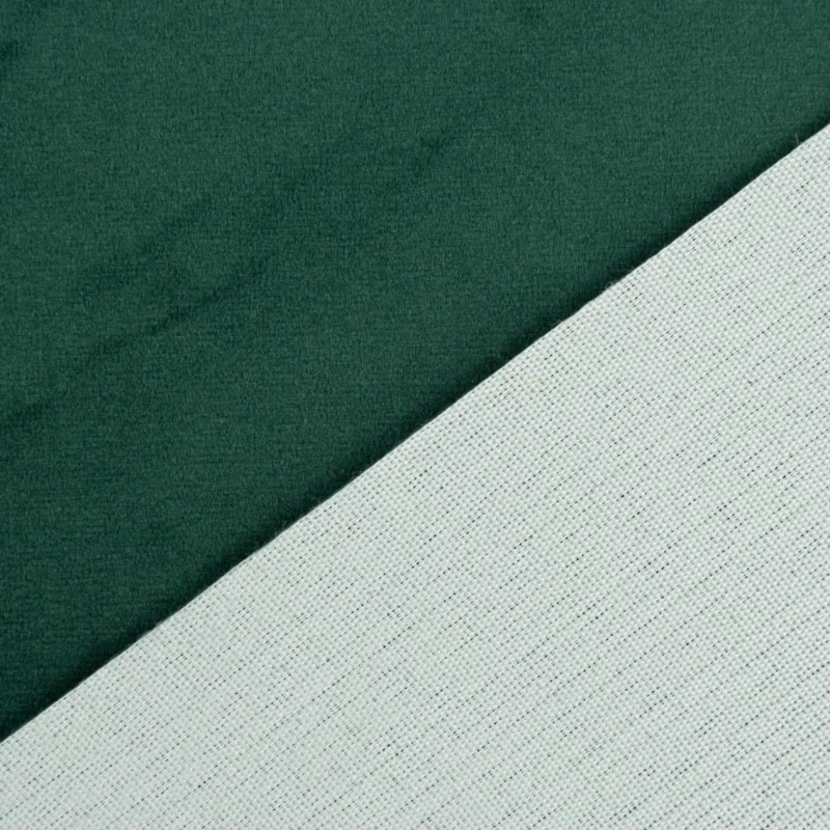 Möbelstoff Polsterstoff Bezugstoff Samtstoff Samt Le Velvet smaragdgrün 1,40m breit