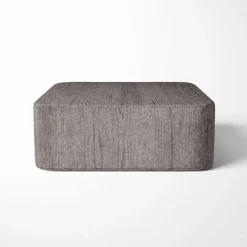 Möbelstoff Polsterstoff Bezugsstoff WOOD Filz Holzstruktur grau 1,40m Breite