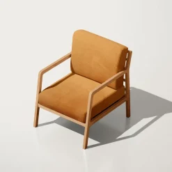 Möbelstoff Samtstoff Brüssel senfgelb ocker 140cm breit