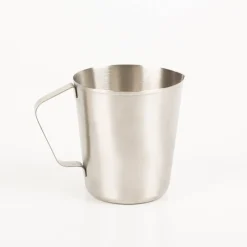 Meßbecher 1l Metall rostfrei mit Griff