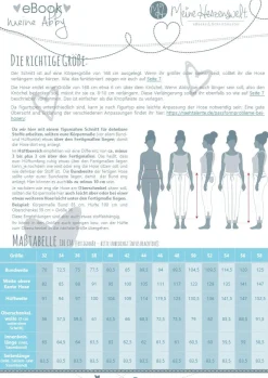 Meine Herzenswelt Damen Schnittmuster Sweathose meine Abby Papierschnittmuster Gr. 32-58