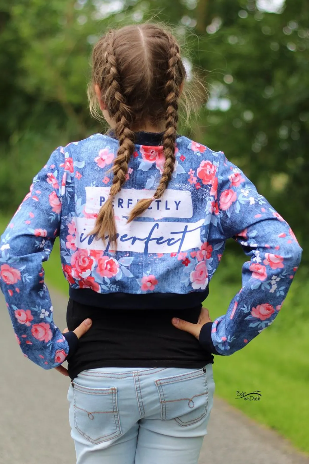 Meine Herzenswelt Kinder Schnittmuster Blouson deine Havanna Papierschnittmuster Gr. 116-176