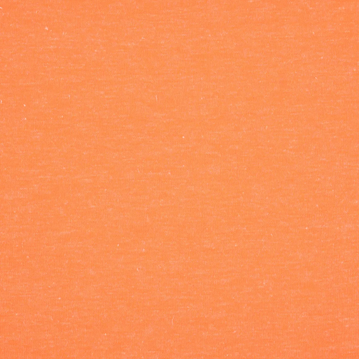 Melange Jersey NEON einfarbig neon orange meliert 1,45m Breite