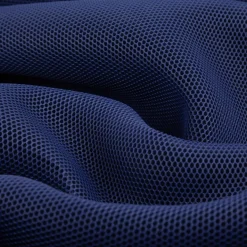 Mesh Stoff 3D Wabenstruktur Martindale 30.000 tintenblau schwarz 150cm Stoffbreite