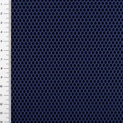 Mesh Stoff 3D Wabenstruktur Martindale 30.000 tintenblau schwarz 150cm Stoffbreite