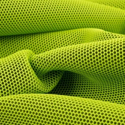 Mesh Stoff 3D Wabenstruktur Martindale 30.000 limegrün schwarz 150cm Stoffbreite