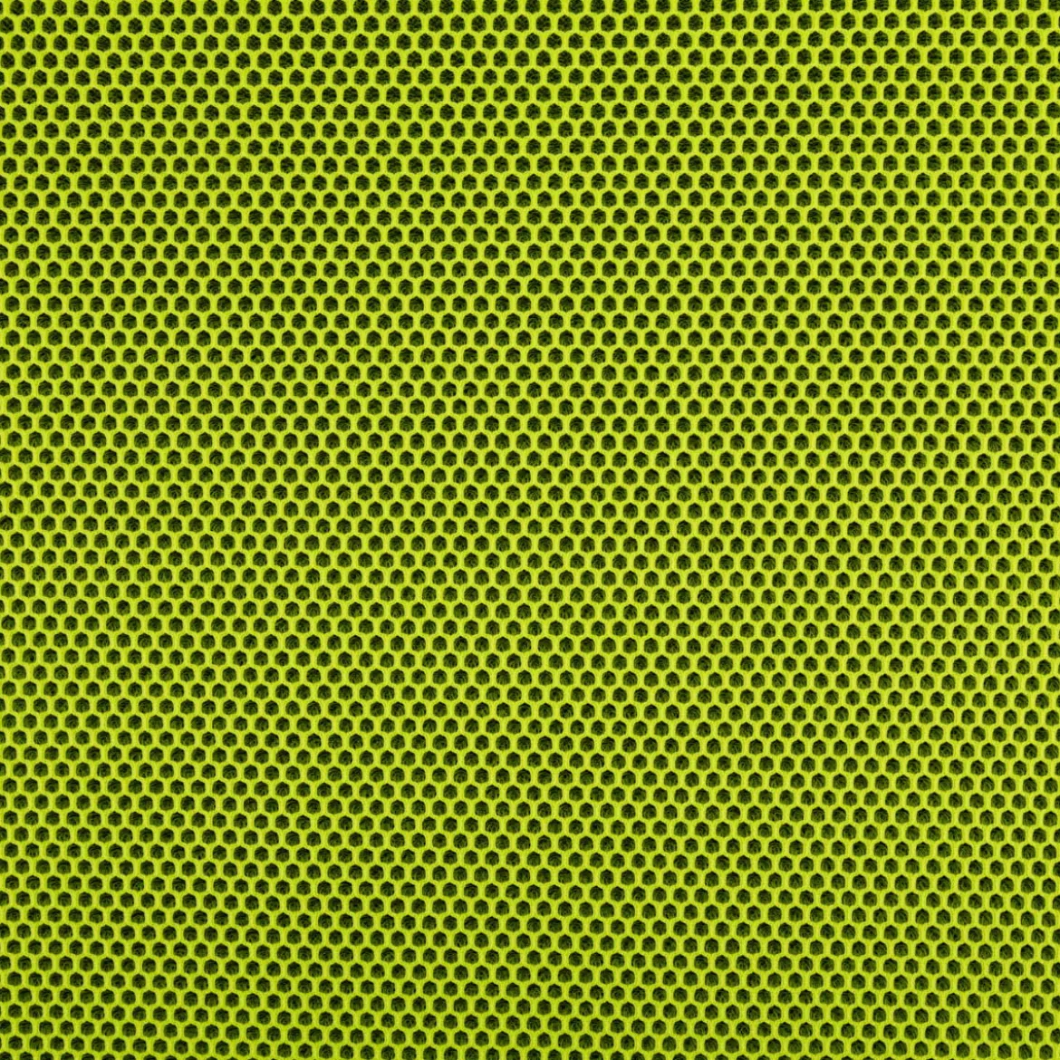 Mesh Stoff 3D Wabenstruktur Martindale 30.000 limegrün schwarz 150cm Stoffbreite
