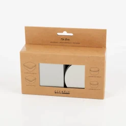 Metalldosen 4er Set rund und quadratisch silberfarbig für DIY, Geschenke & Aufbewahrung von Creativ Company