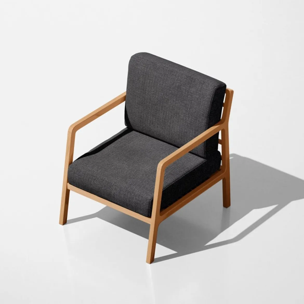 Microfaser Polsterstoff Möbelstoff Matras uni meliert anthrazit 1,40m Breite