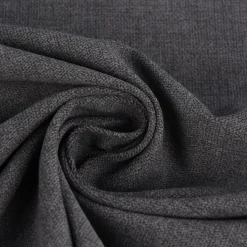 Microfaser Polsterstoff Möbelstoff Matras uni meliert anthrazit 1,40m Breite