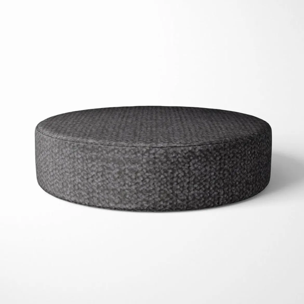 Microfaser Polsterstoff Möbelstoff Matras uni meliert anthrazit 1,40m Breite