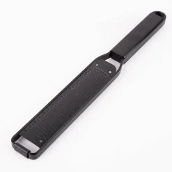 Microplane Black Sheep Serie Zester Reibe Edelstahl matt schwarz 31x4,7cm