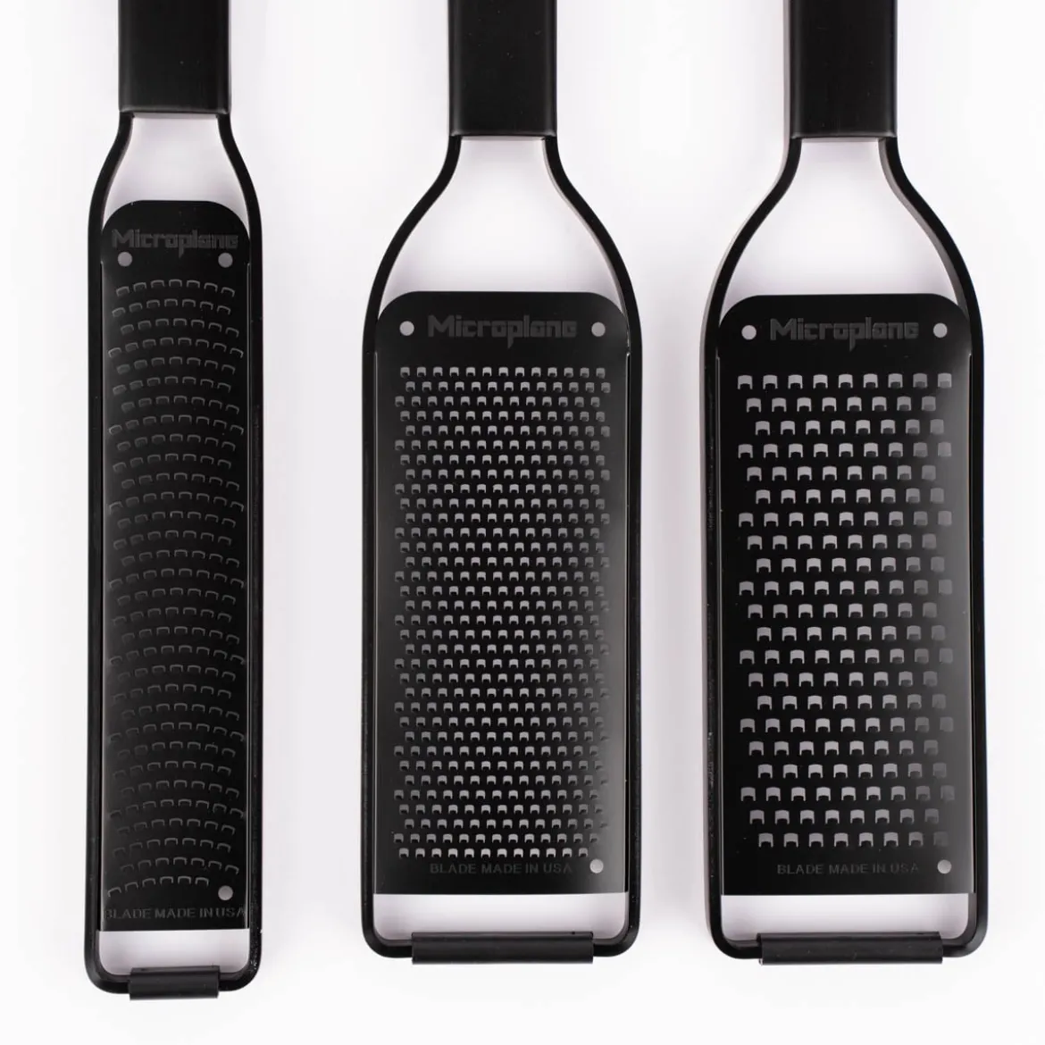 Microplane Black Sheep Serie Reibe fein Edelstahl matt schwarz 31x6,4cm