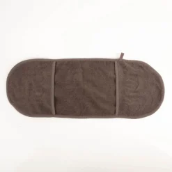 Mikorofaser Handtuch für Tiere saugstark grau 65x24cm