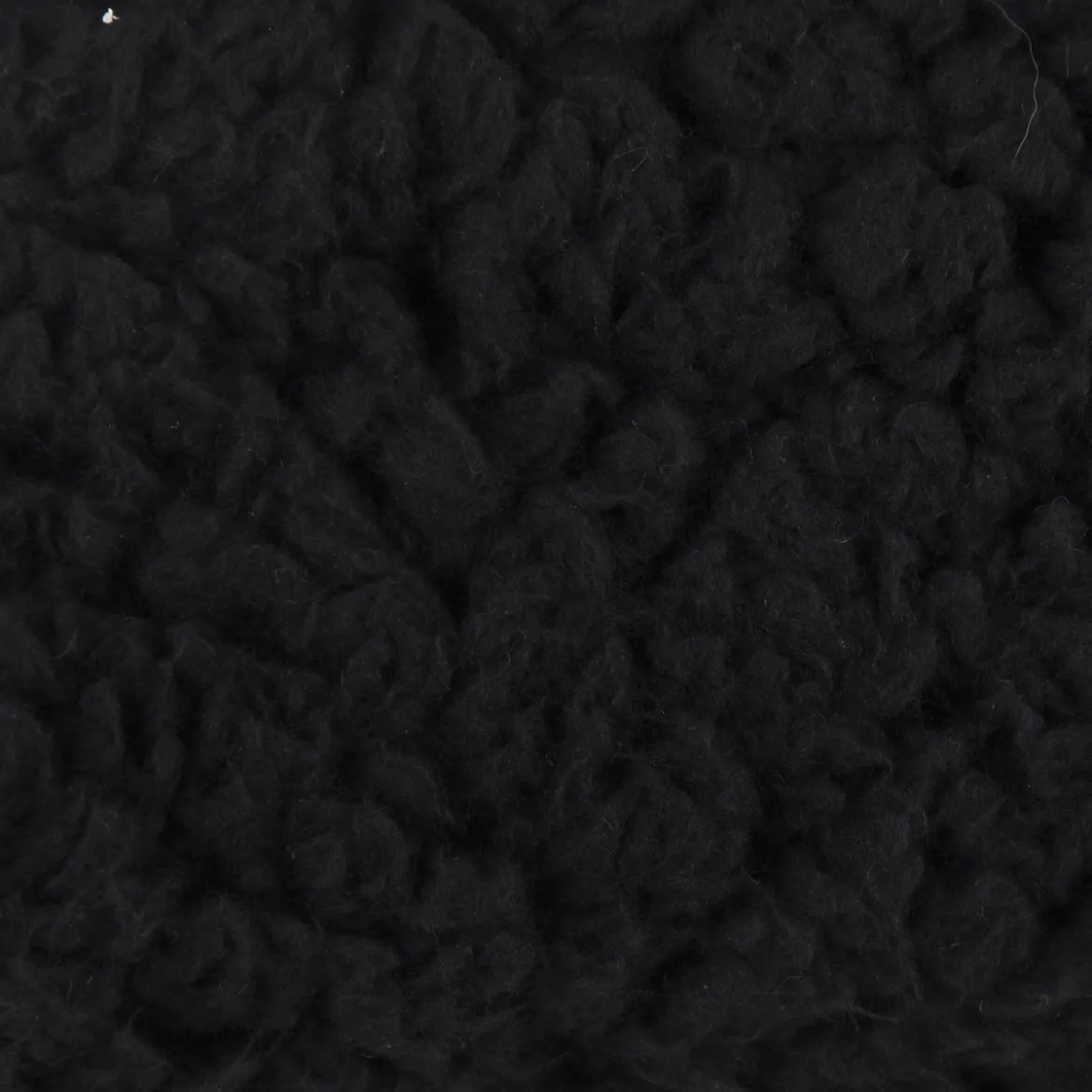 Mikrofaserdecke Kuscheldecke TEDDY schwarz 150x200cm