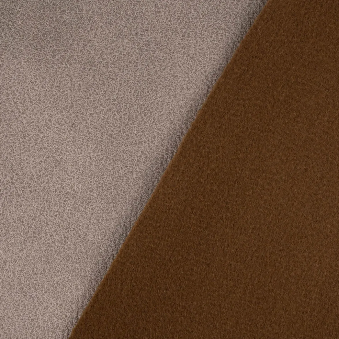 Mikrofaser Polsterstoff Möbelstoff Lederoptik Microfiber Deluxe hellgrau 1,42m Breite