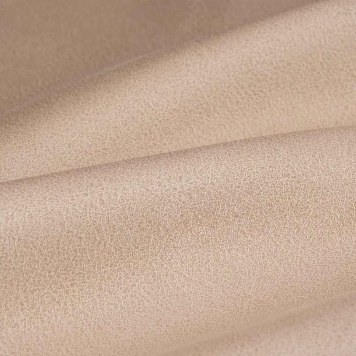 Mikrofaser Polsterstoff Möbelstoff Lederoptik Microfiber Deluxe savannah beige 1,42m Breite