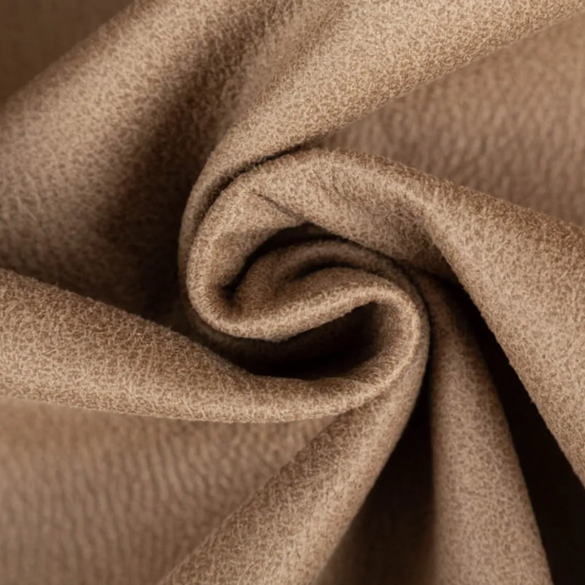Mikrofaser Polsterstoff Möbelstoff Lederoptik Microfiber Deluxe new beige 1,42m Breite