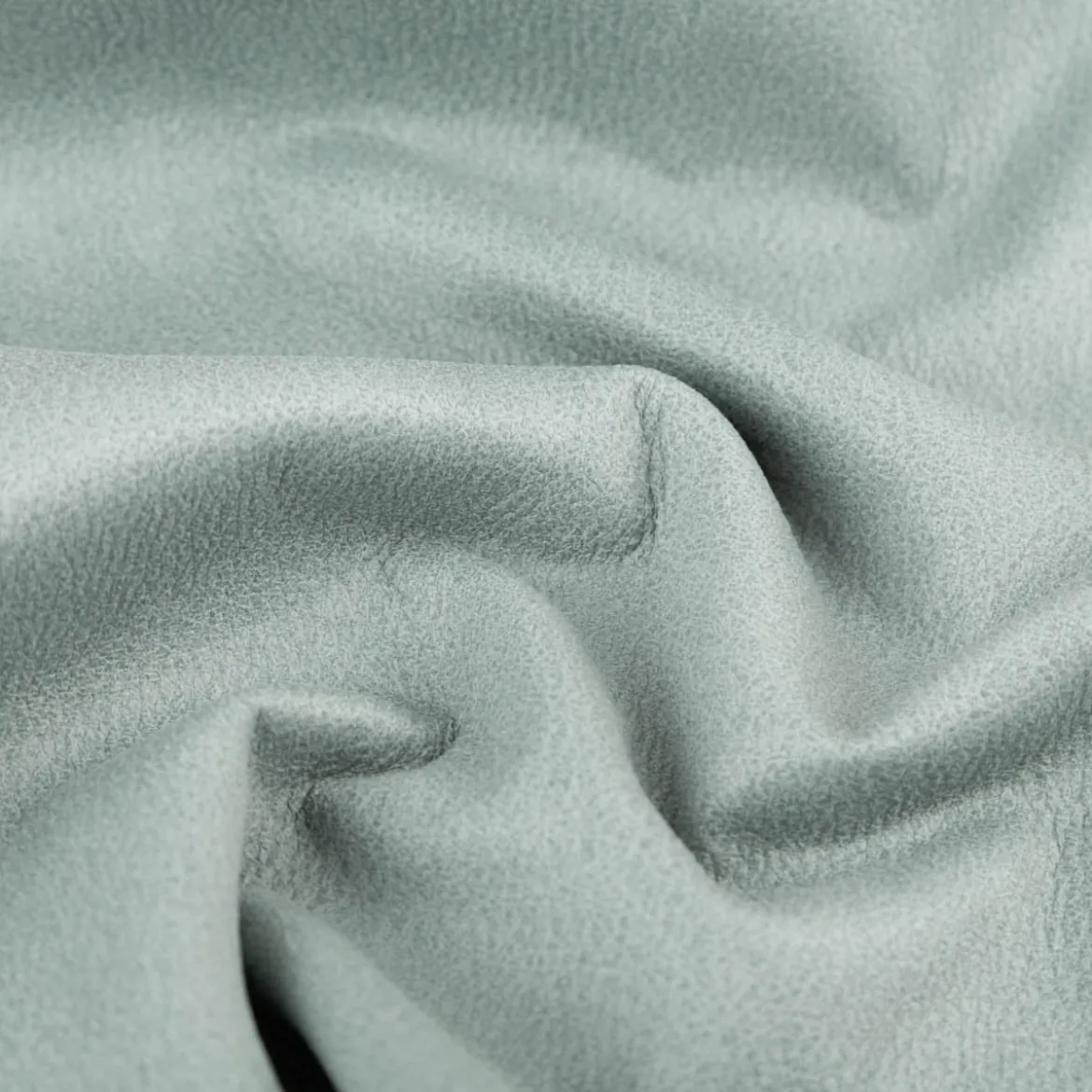 Mikrofaser Polsterstoff Möbelstoff Lederoptik Microfiber Deluxe cloud blau 1,42m Breite