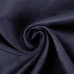 Mikrofaser Polsterstoff uni navy blau 1,40m Breite