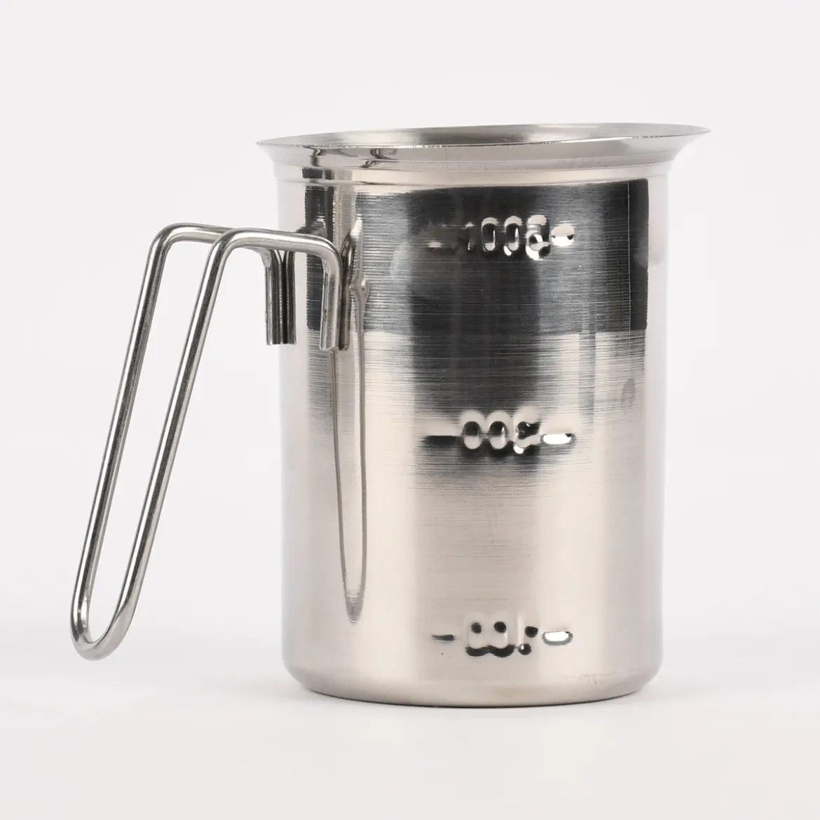 Milchtopf Töpfchen Messbecher mit Griff rostfrei 500ml