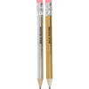 Mini Bleistiftset gold silber 2er Set 10cm von Rico Design