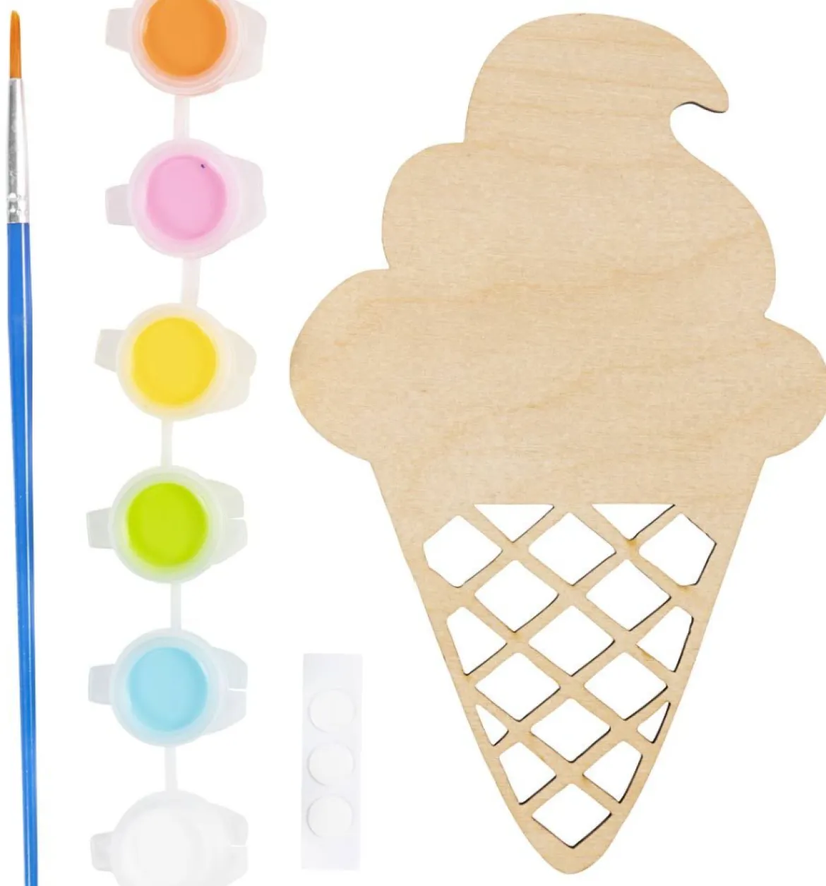 Mini Kreativ Set Malen Eiswaffel von Creativ Company