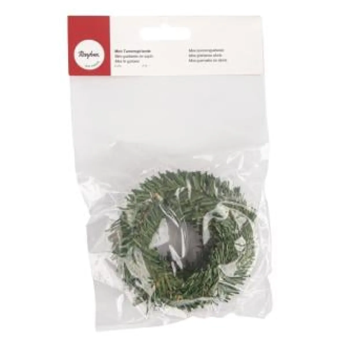 Mini Tannengirlande 3 m mit Drahtkern – Ø 2 cm, biegbar & zuschneidbar von Rayher