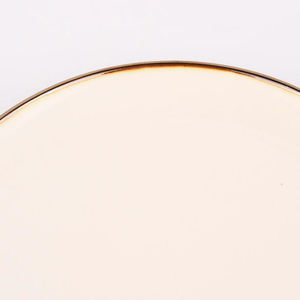 Mix and Match Teller Keramik Glasur an Griff und Rand D 20cm