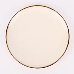 Mix and Match Teller Keramik Glasur an Griff und Rand D 20cm
