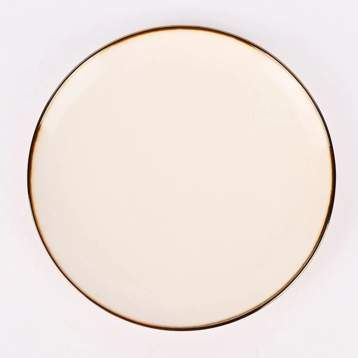 Mix and Match Teller Keramik Glasur an Griff und Rand D 20cm