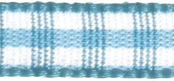 10m Karoband 6mm breit türkis